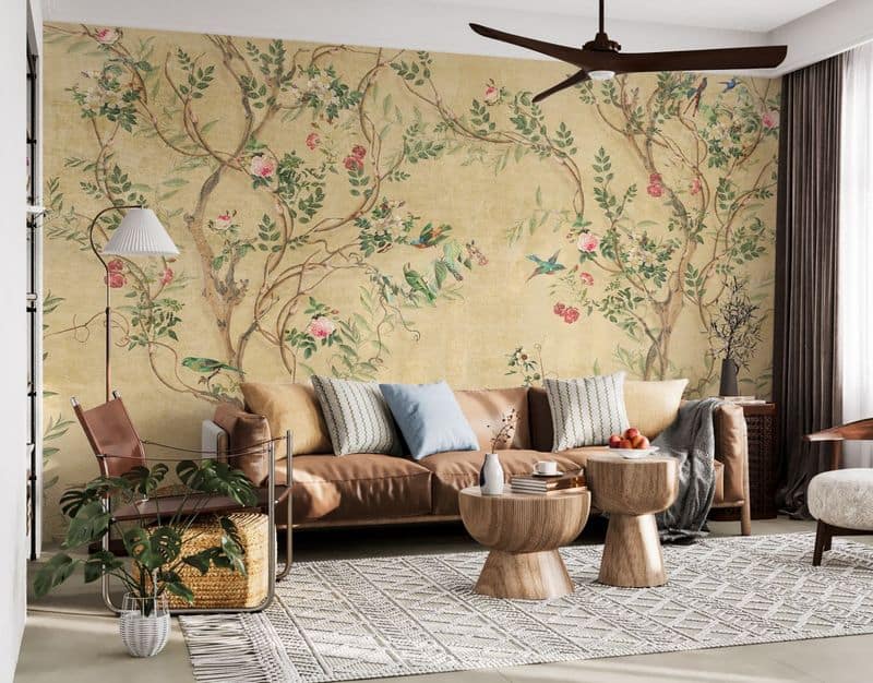 Chinoiserie Wallpaper