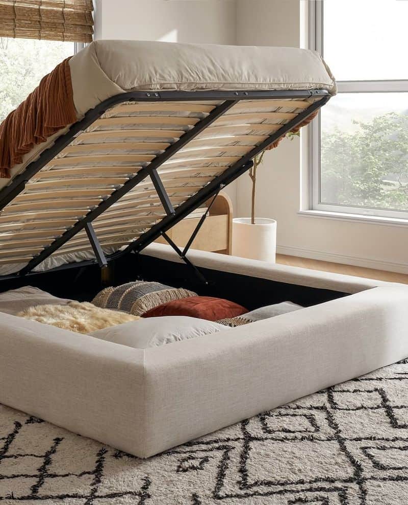 Bed with Storage