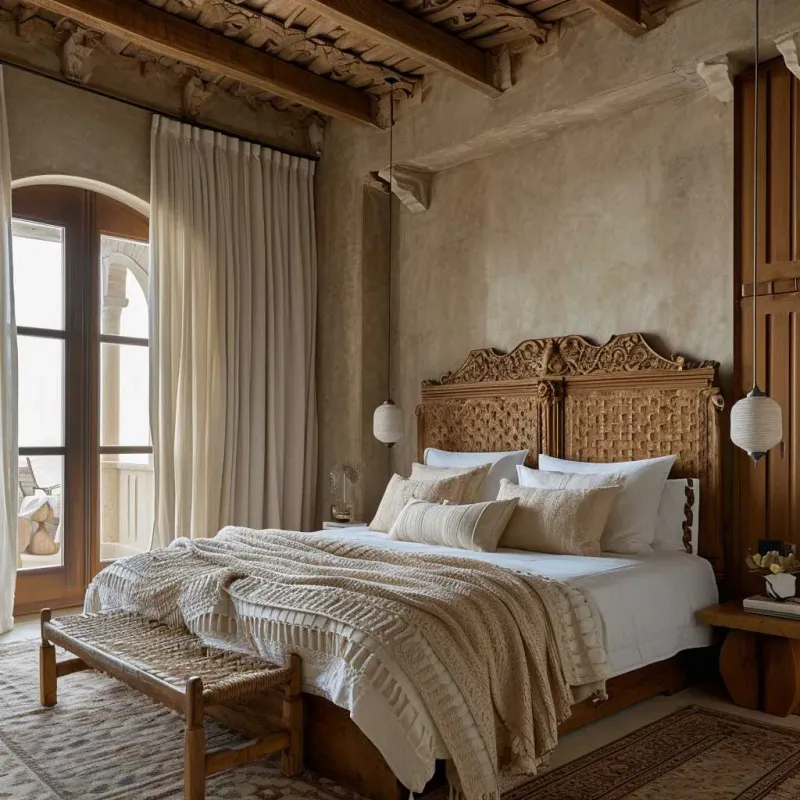 Artisan-Woven Basket Lighting