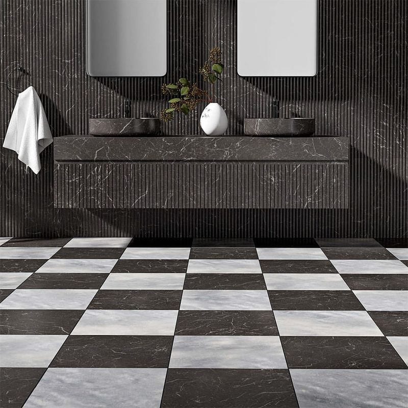 Black and White Tiles