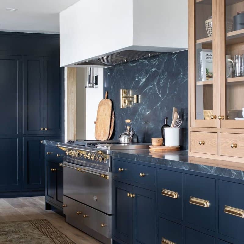 Blue and Brass Combination