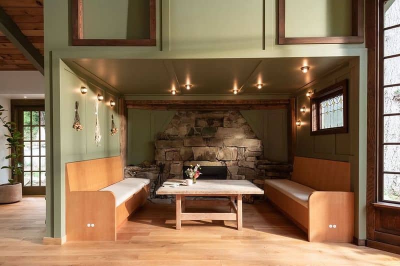 Bohemian Chic Inglenook