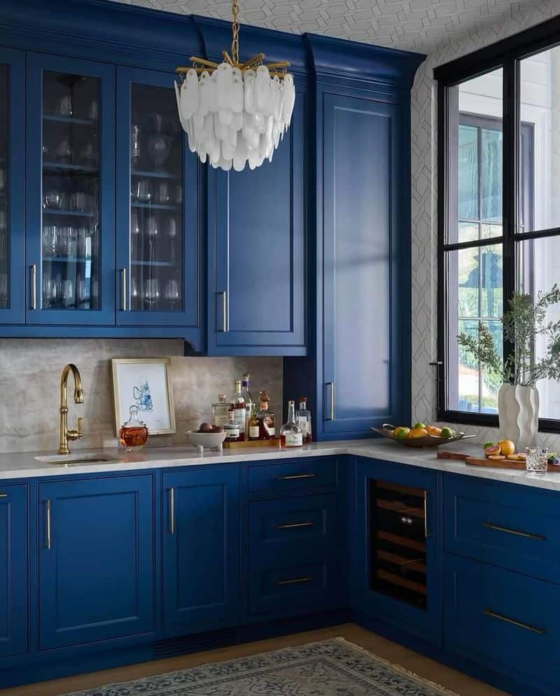 Bold Sapphire Statement