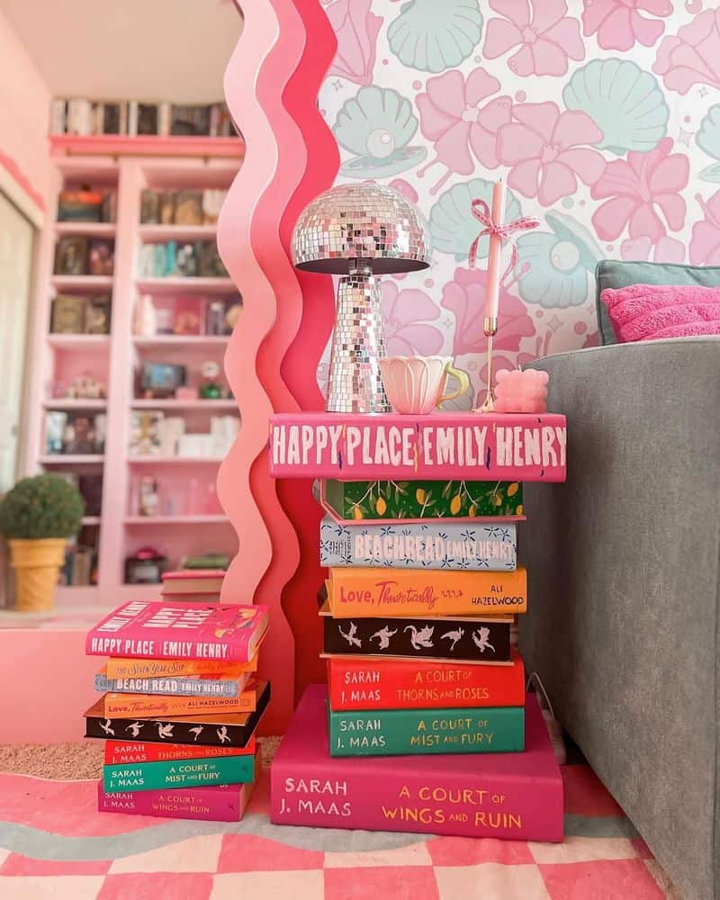Books as Table Legs