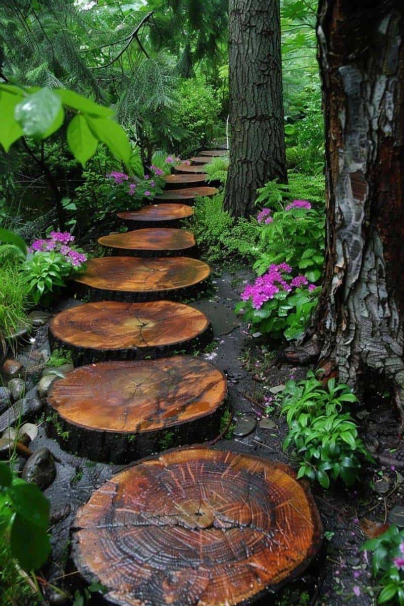 Build a Stump Pathway