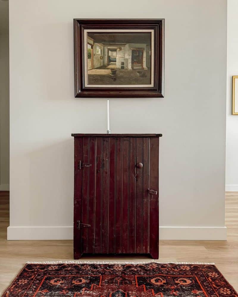 Burgundy Rug
