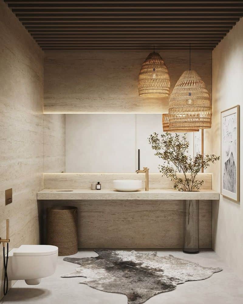 Calming Bathroom