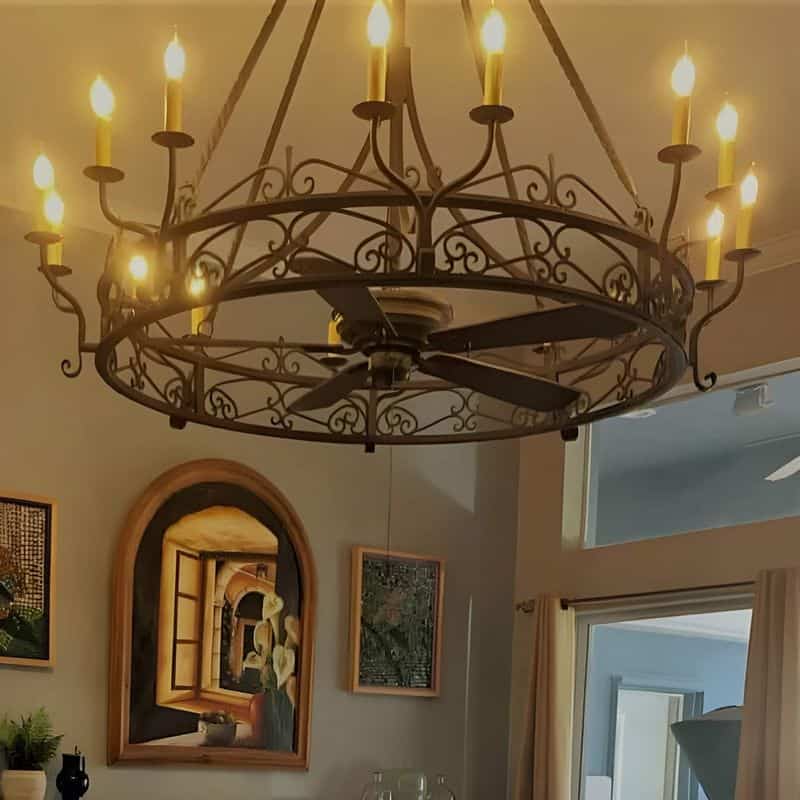 Ornate Chandeliers