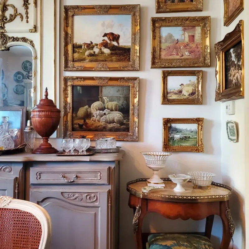 Chic Pastoral Art Pieces