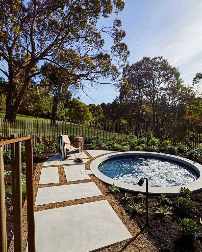 Circular Garden Pool