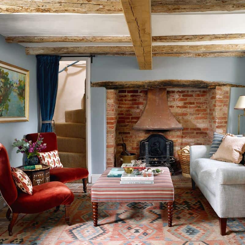 Classic English Cottage Inglenook