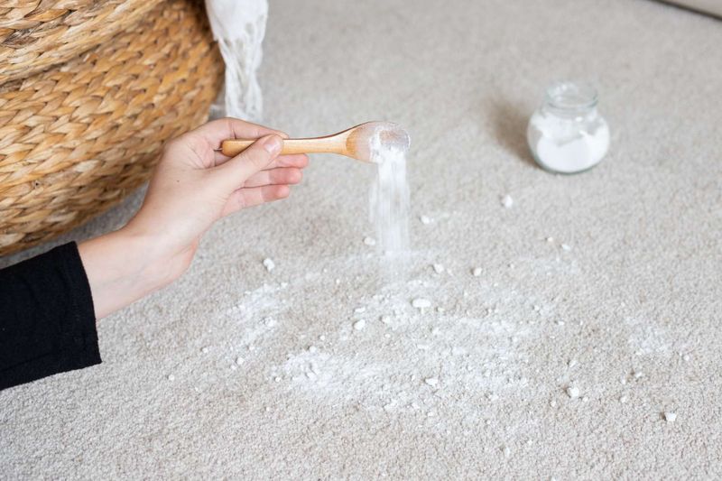 Baking Soda Carpet Deodorizer