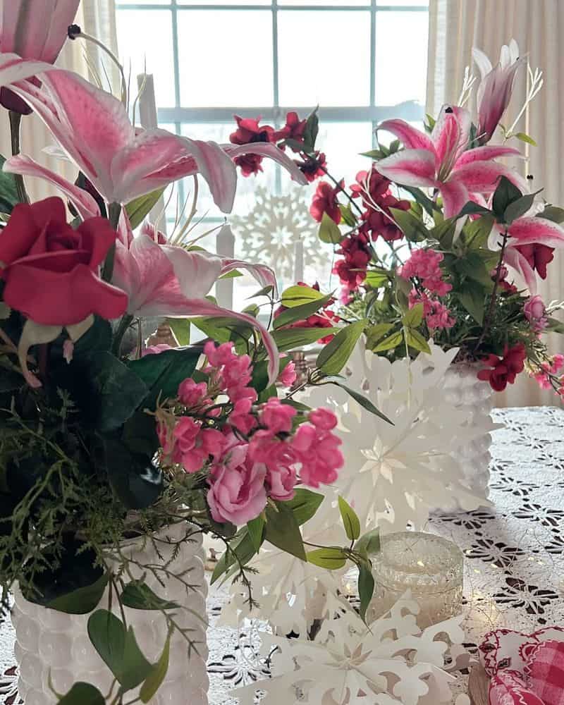 Decorate with Fresh Flowers