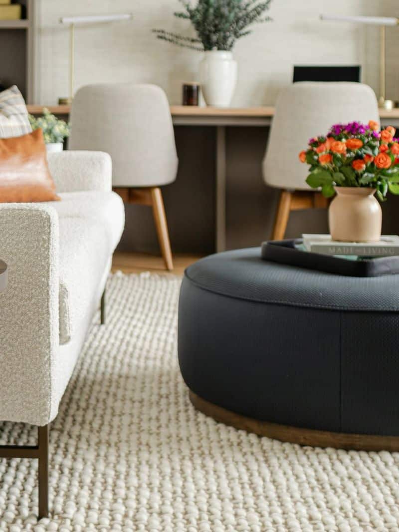 Define Zones with Area Rugs
