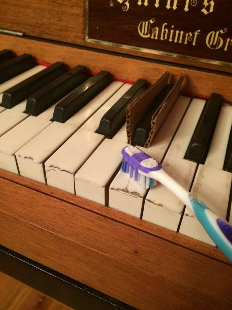 Brightening Piano Keys