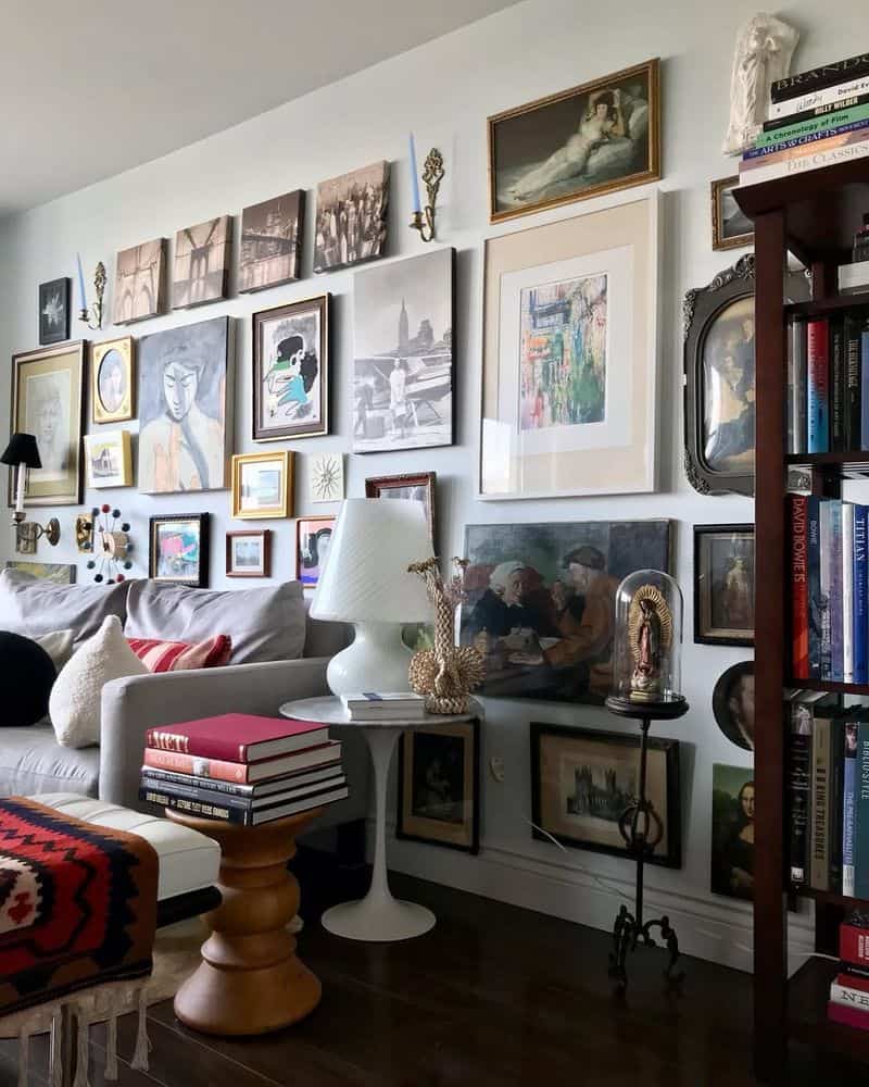 Display Eclectic Art Collections