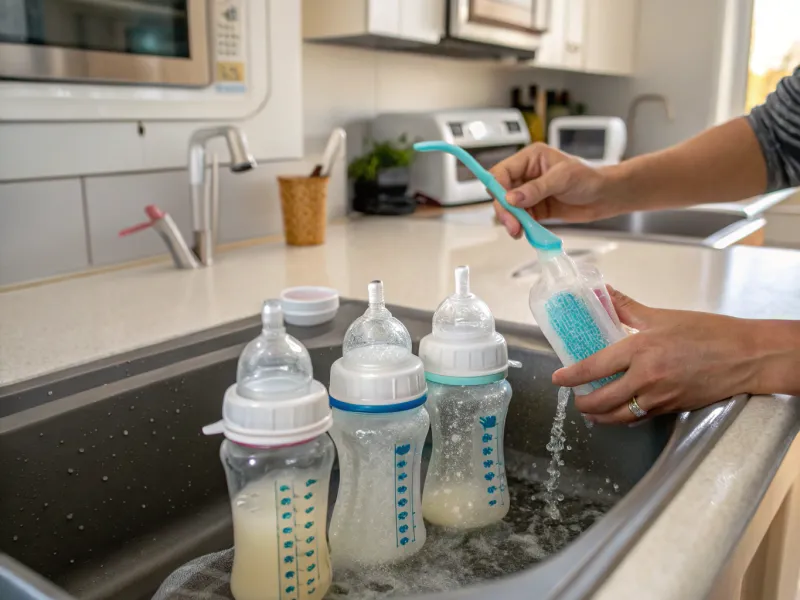 Deodorizing Baby Bottles