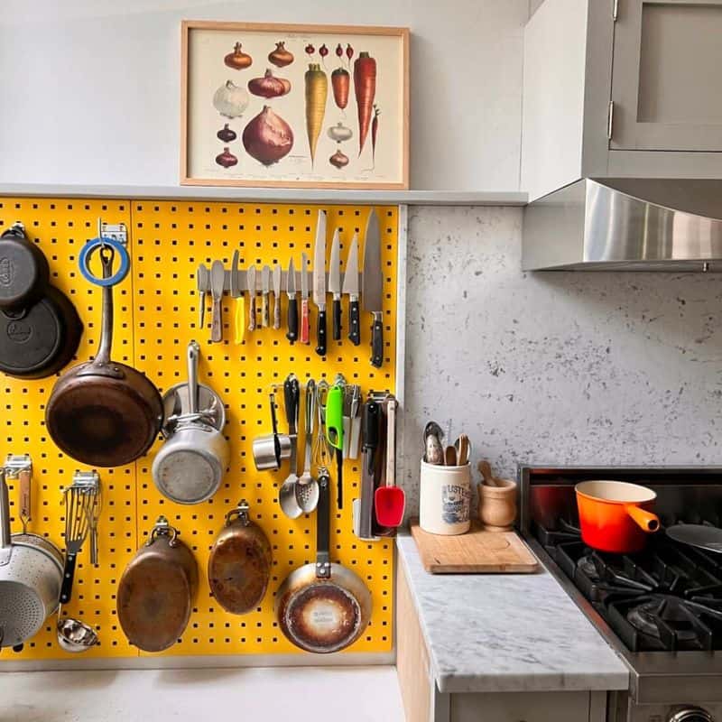 Employ Pegboards for Versatile Storage