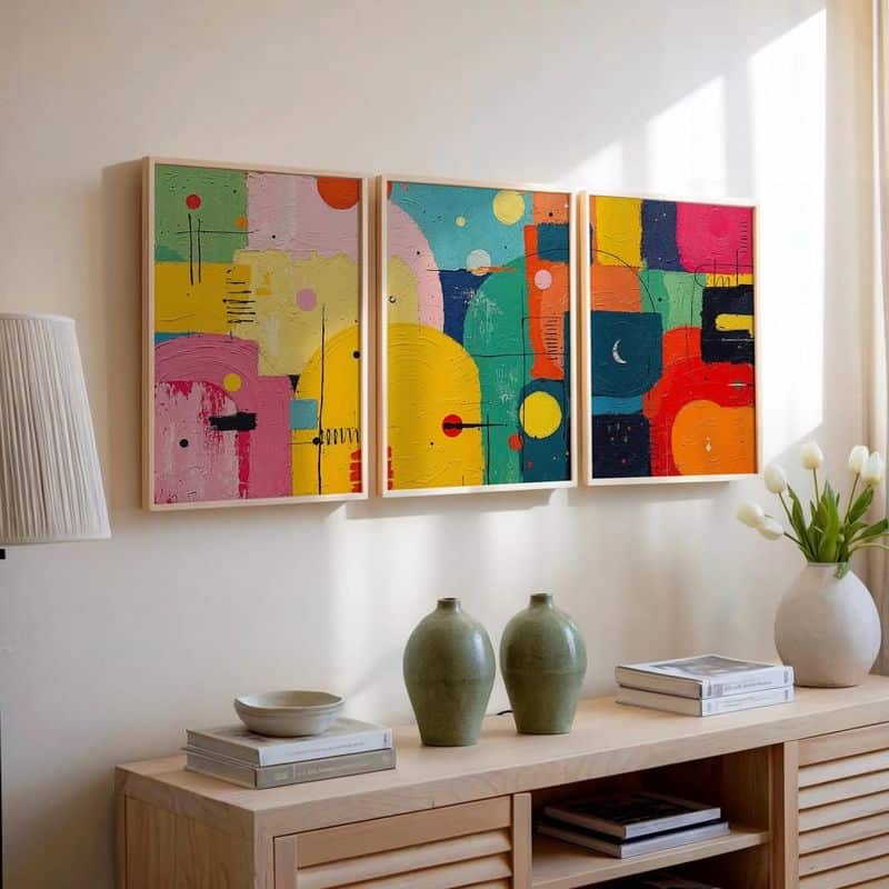 Experiment with Vibrant Artwork
