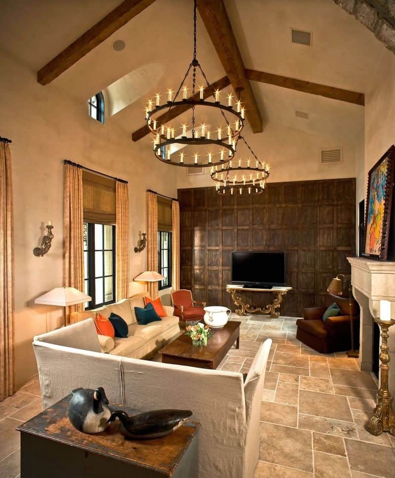 Exposed Wooden Beams