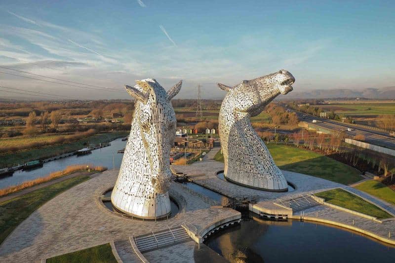 The Kelpies, Falkirk, Scotland
