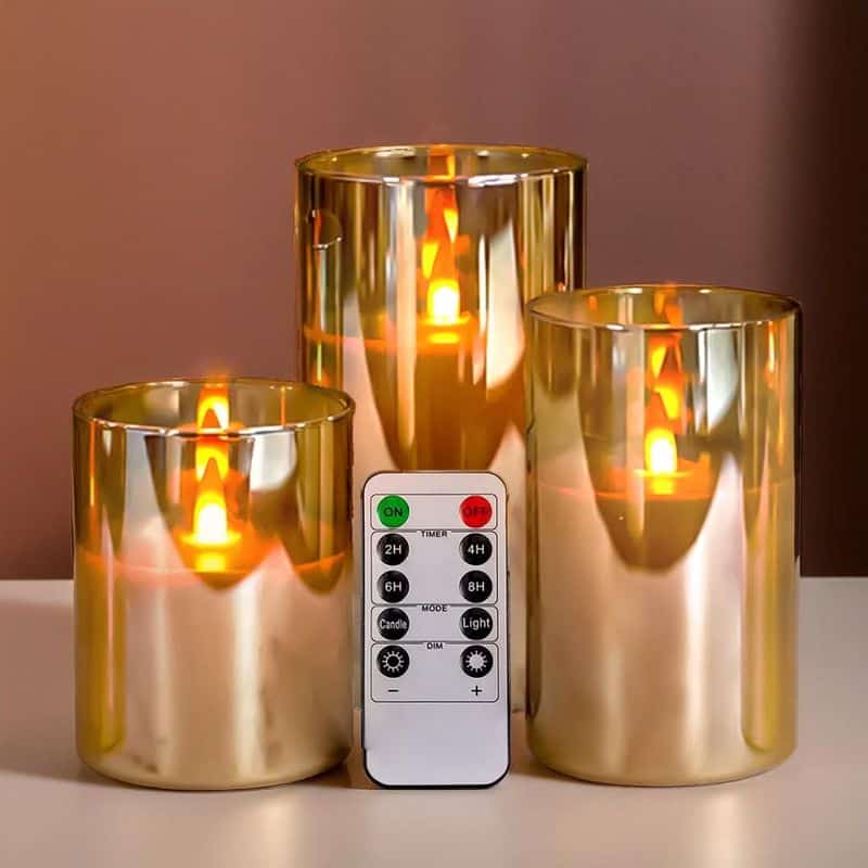 Flameless LED Candles with Remote
