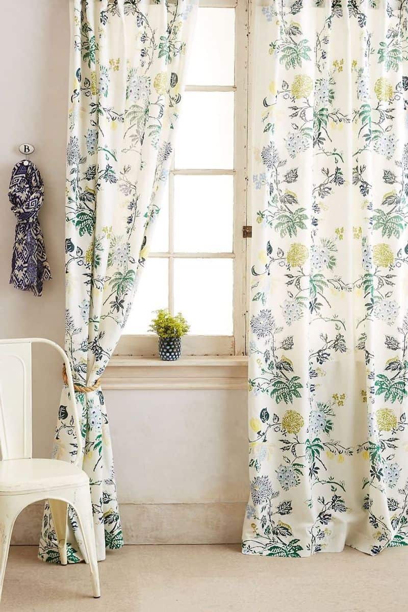 Floral Curtains