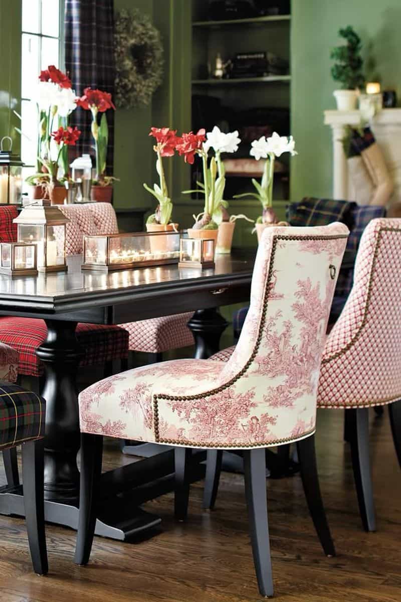 Floral Dining Chairs