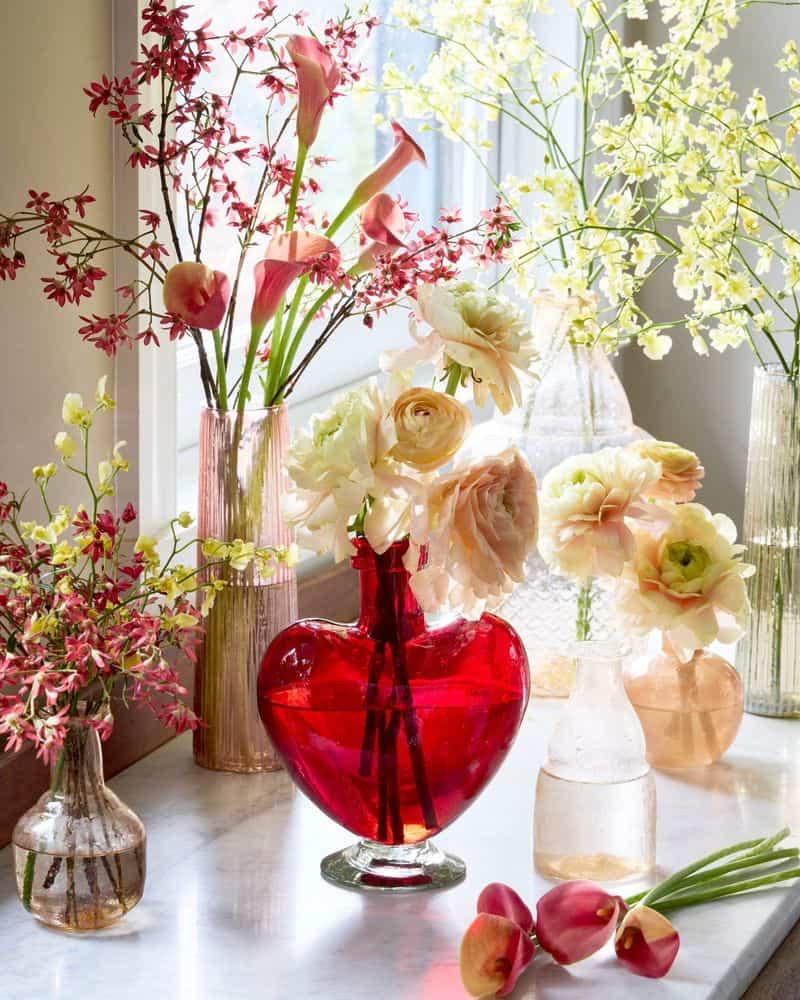 Florist Vases and Excessive Containers
