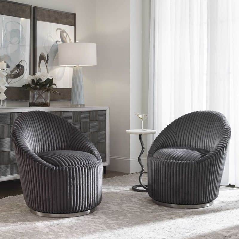 Fluted Armchair