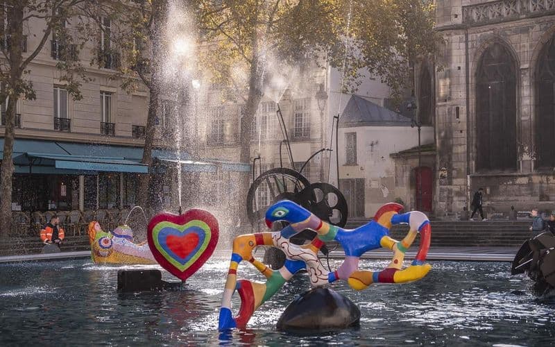 Stravinsky Fountain, Paris