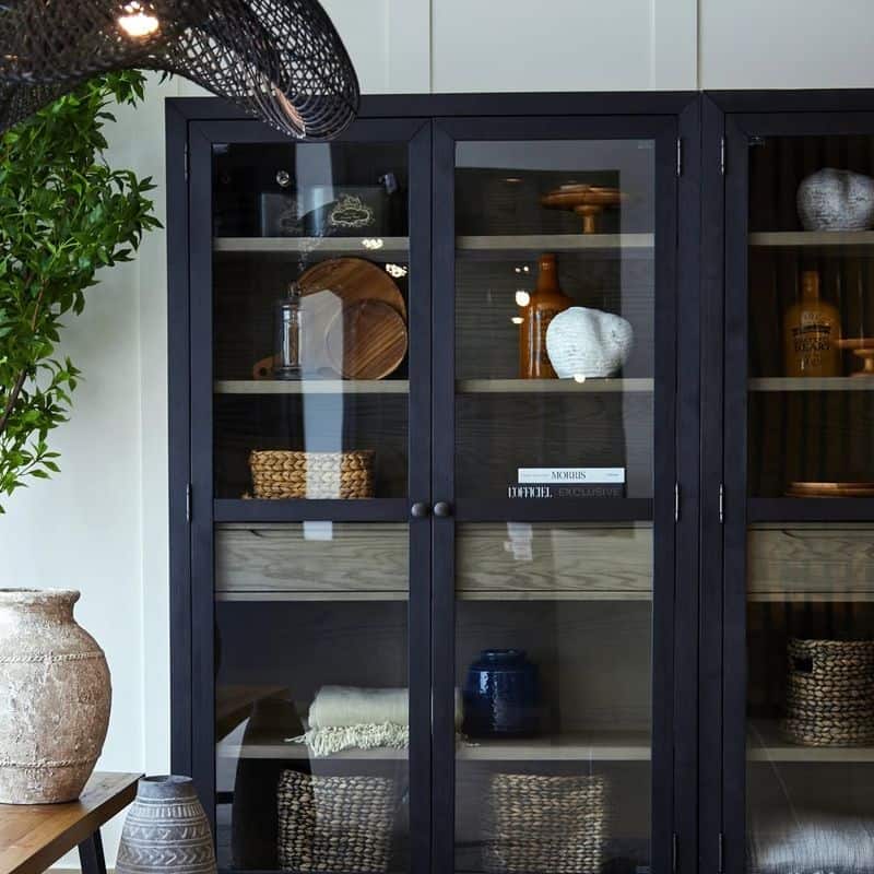 Freestanding Glass Cabinet
