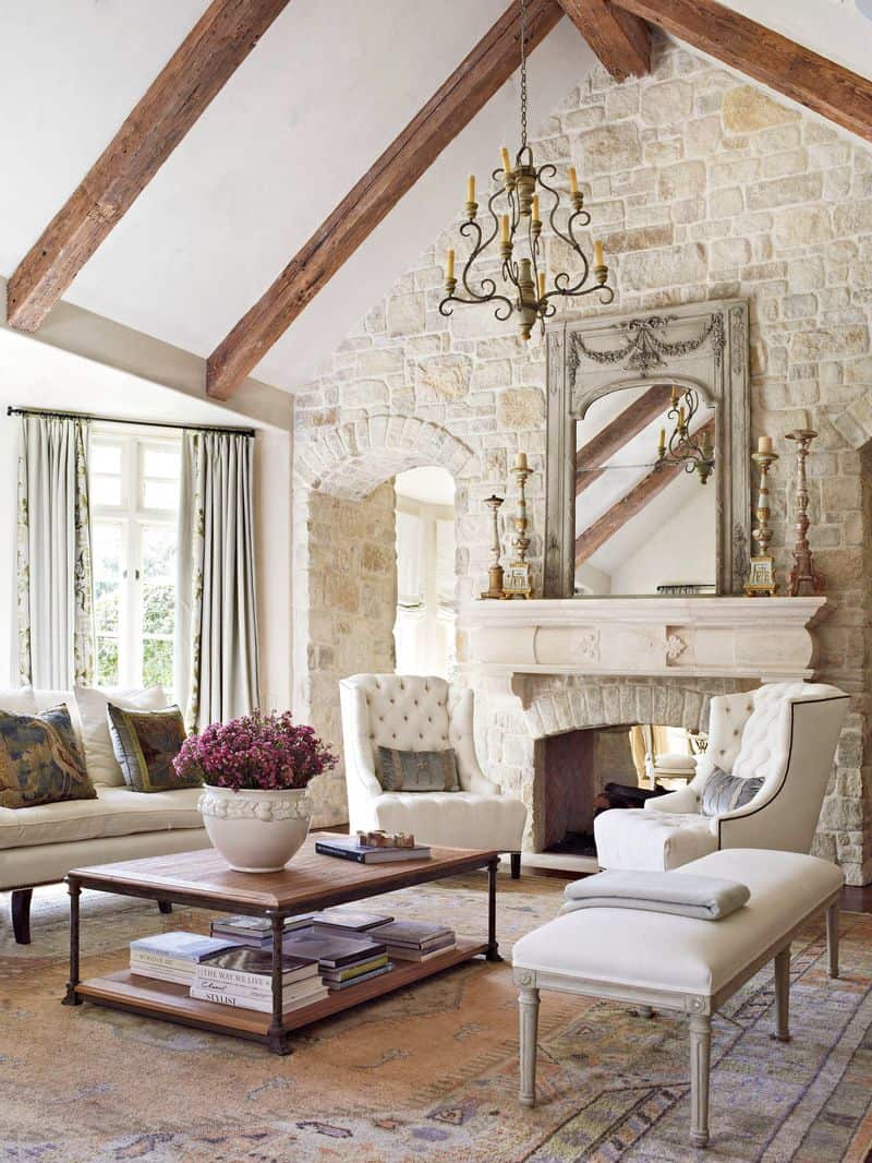 French Country Inglenook