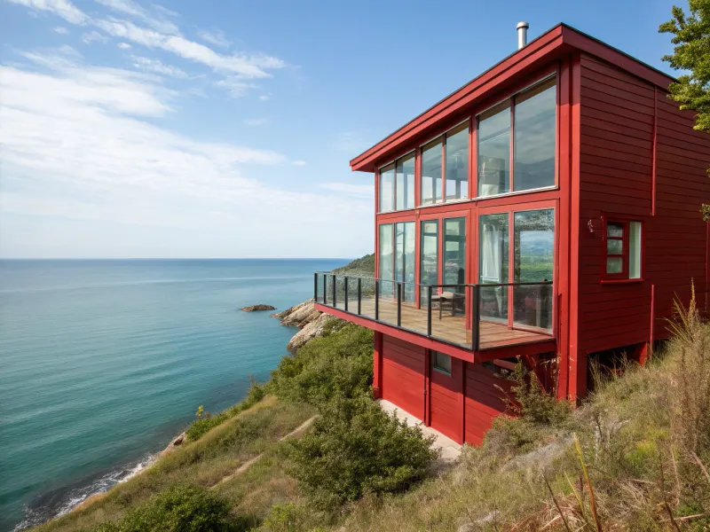 Seaside Red Retreat