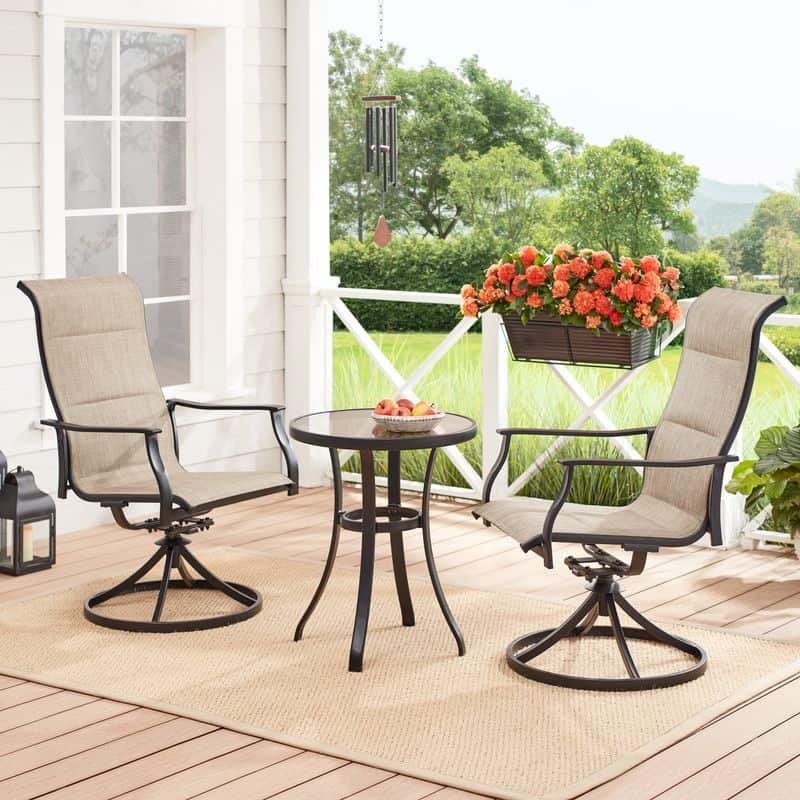 Mainstays Steel Outdoor Bistro Table