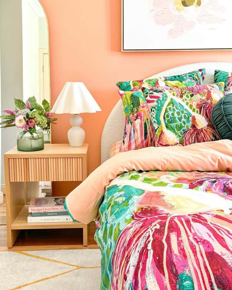Incorporate Colorful Bedding
