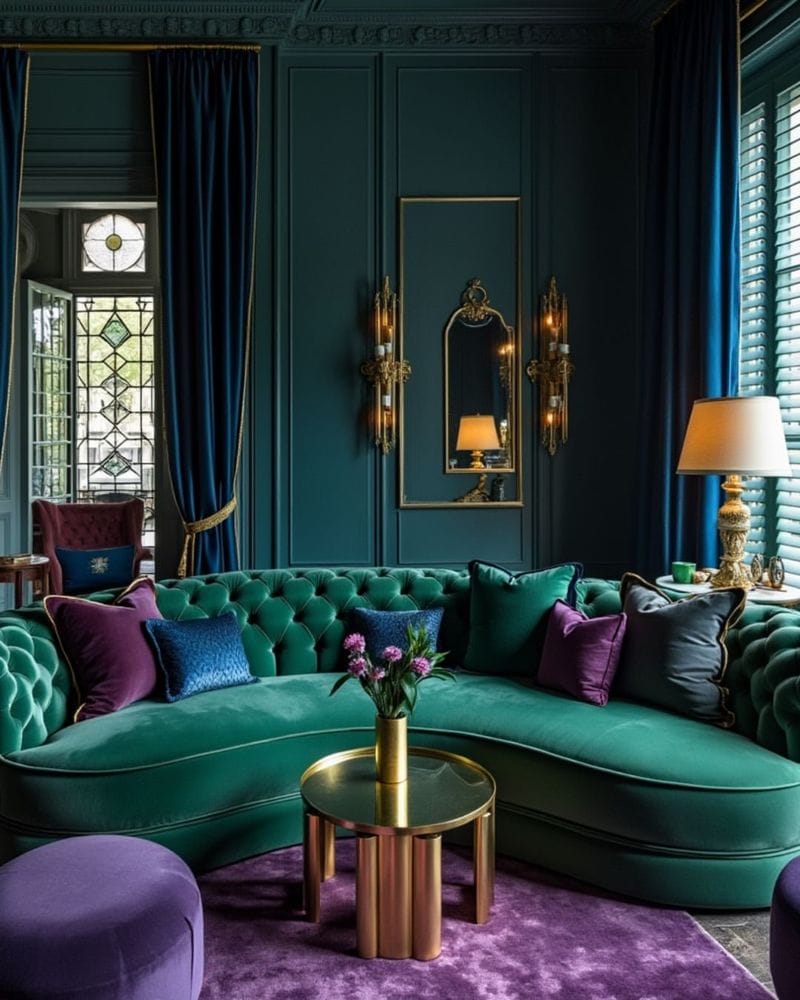 Incorporate Metallic Accents