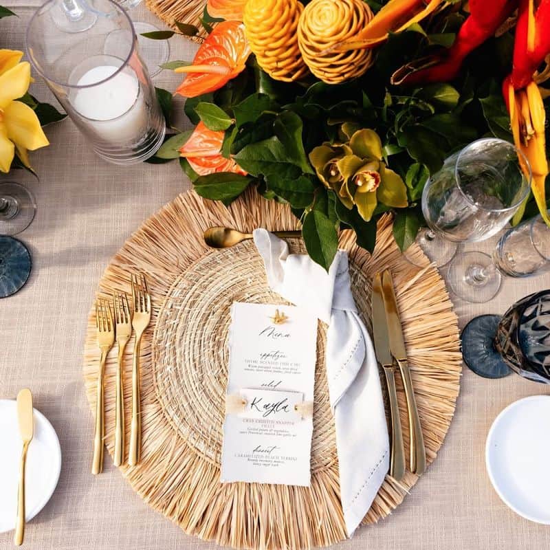 Incorporate Rattan Accents