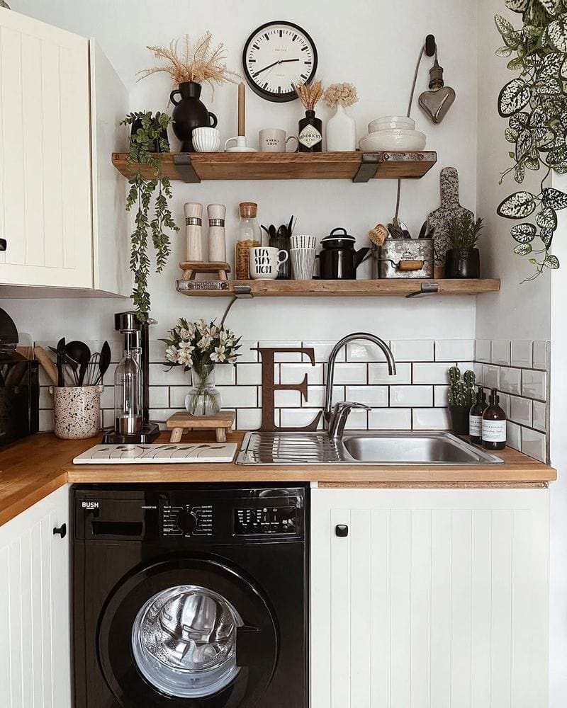 Install Open Shelving