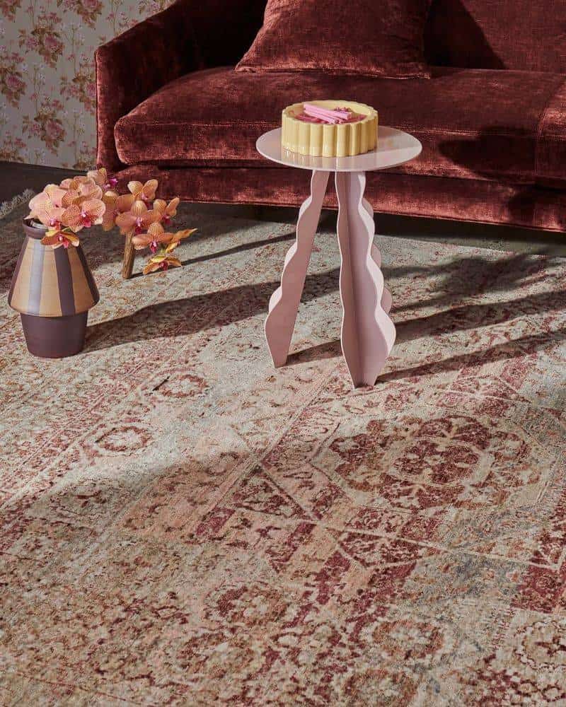 Install Patterned Rugs