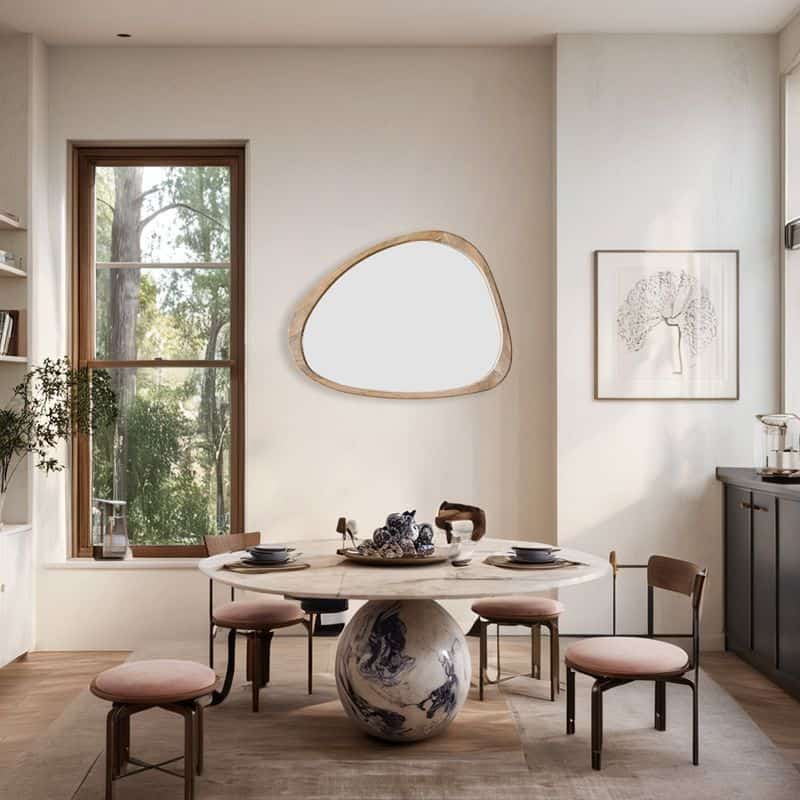 Irregular Mirror Placement