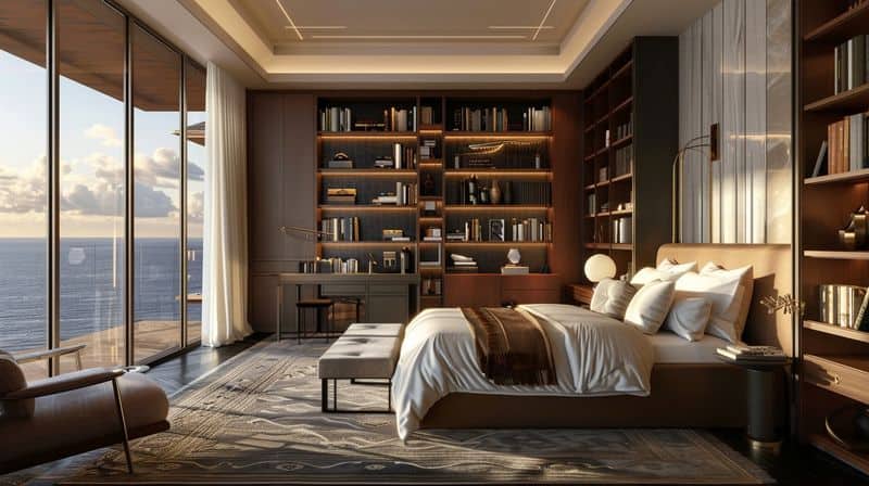 Bedroom with Reading Nook