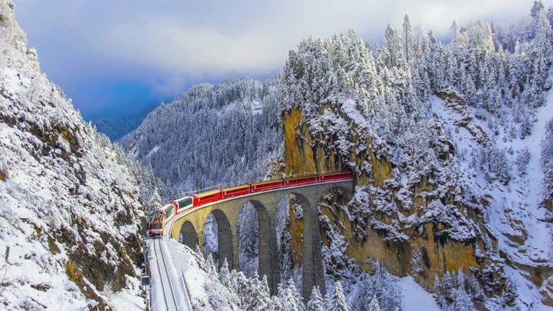 Landwasser Viaduct, Switzerland