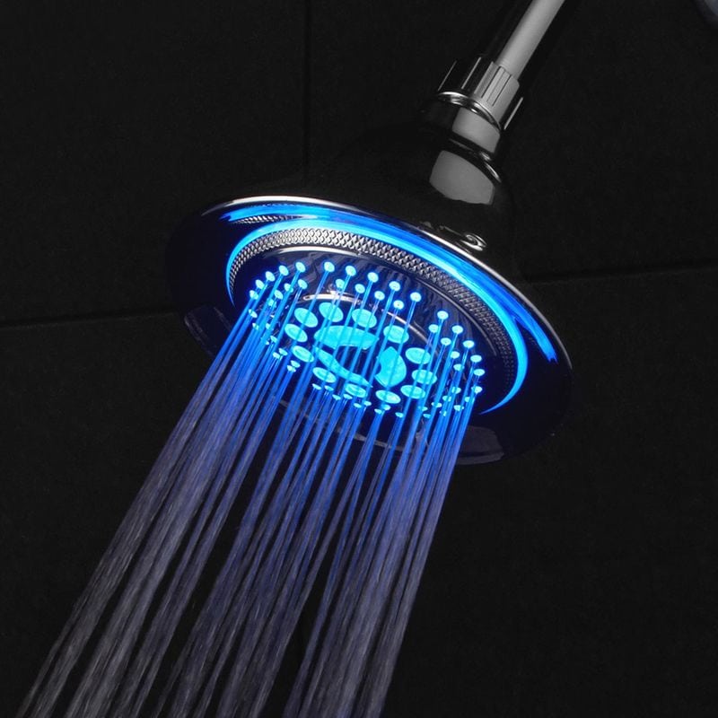 Color-Changing LED Showerhead