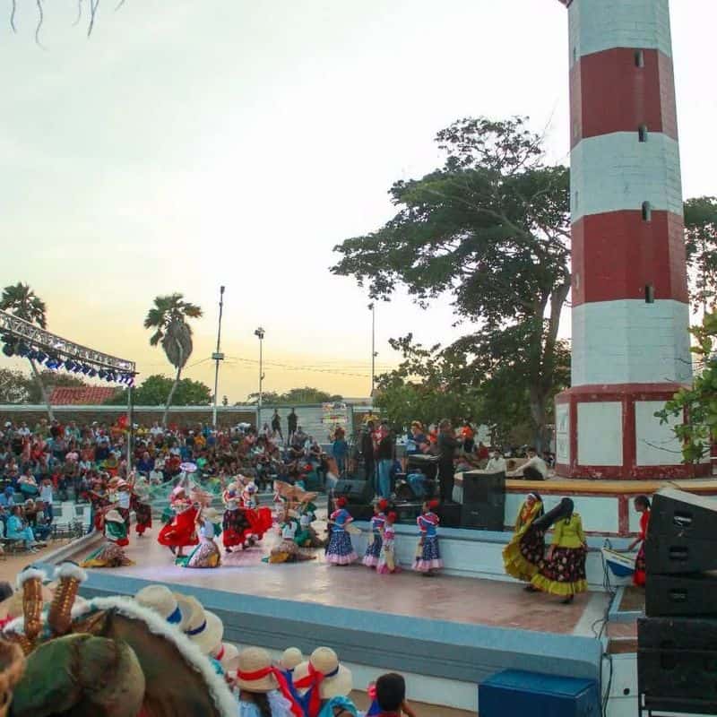 La Puntilla Lighthouse, Porlamar, Venezuela
