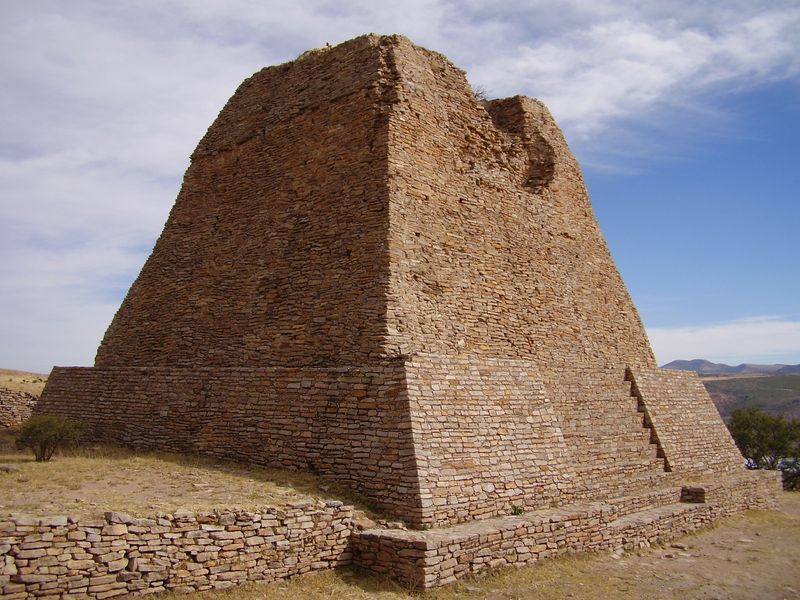 La Quemada Votive Pyramid, Mexico