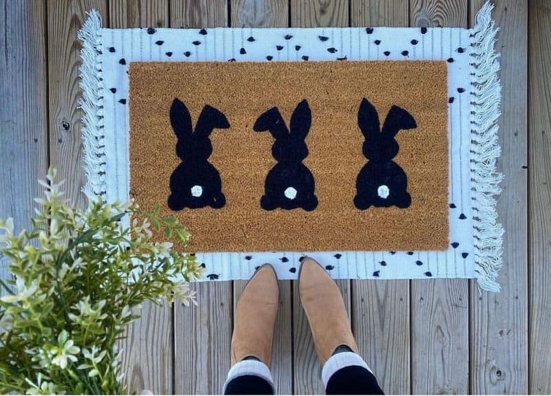 Lay Out a Themed Doormat