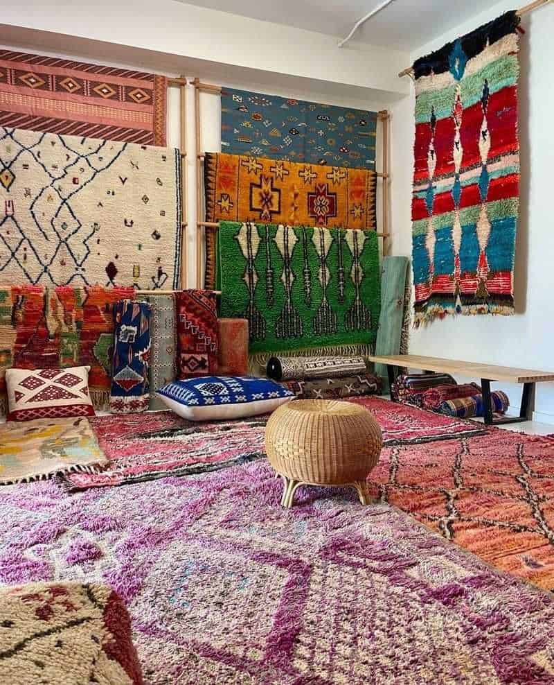 Layer Colorful Rugs