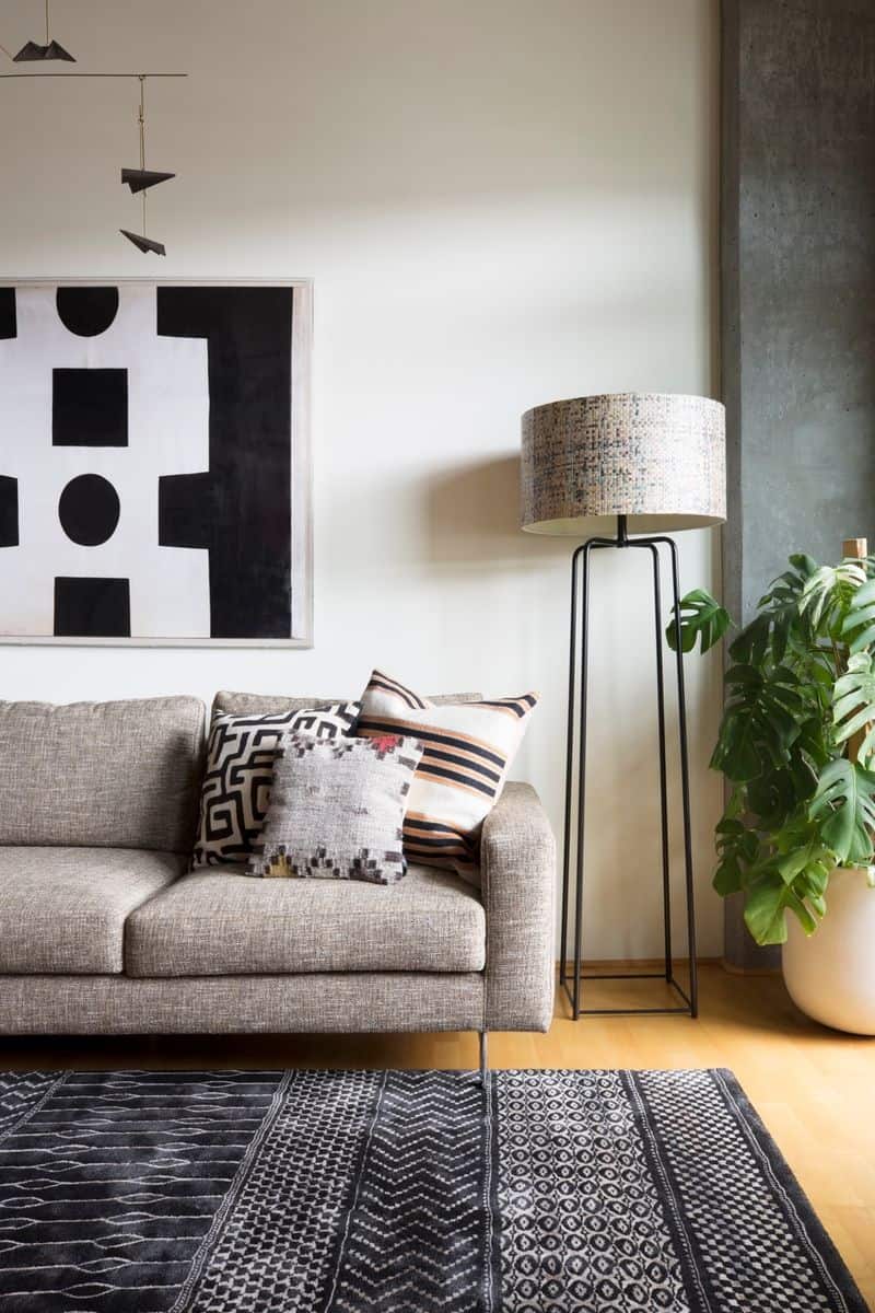 Layer with Rugs and Upholstery