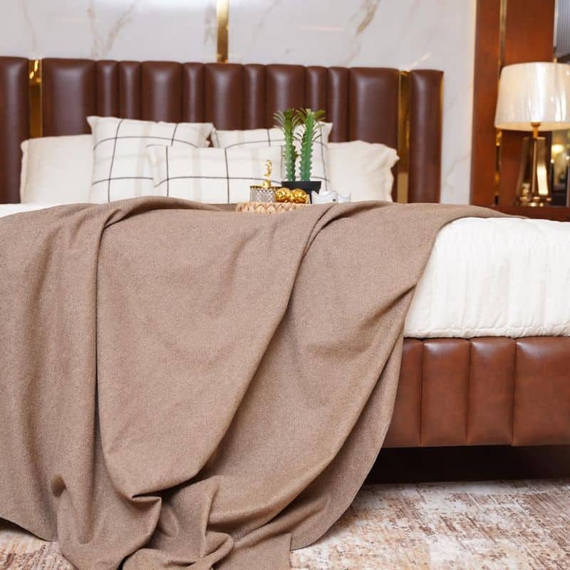 Leather Panel Headboard